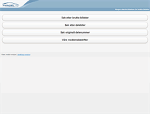 Tablet Screenshot of finndel.no